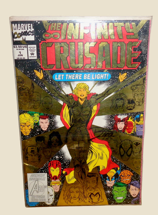 1993 Marvel Comics Infinity Crusade #1 Limited Edition Signed by Ron Lim