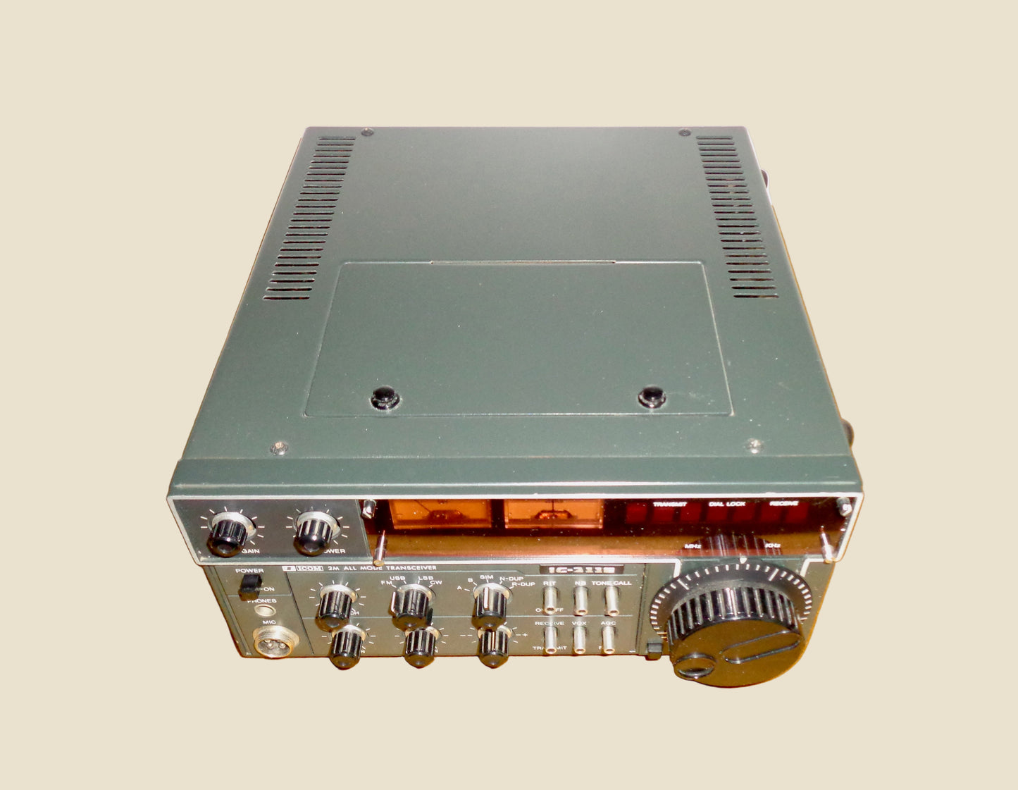 Icom IC-211E Portable Multi-mode 2-Metre Transceiver In Its Original Box Serial No. 06813