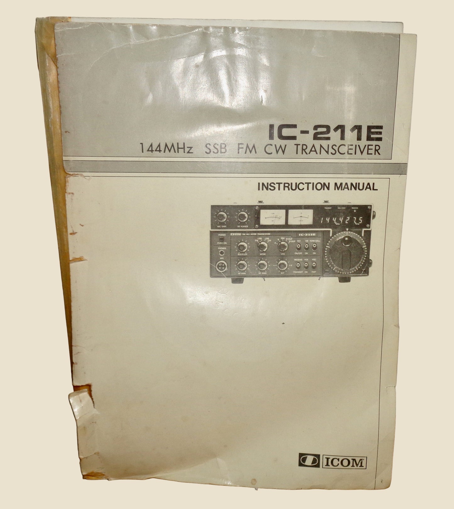 Icom IC-211E Portable Multi-mode 2-Metre Transceiver In Its Original Box Serial No. 06813