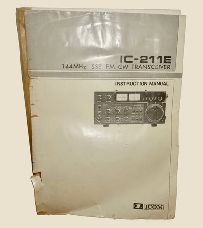 Icom IC-211E Portable Multi-mode 2-Metre Transceiver In Its Original Box Serial No. 06813
