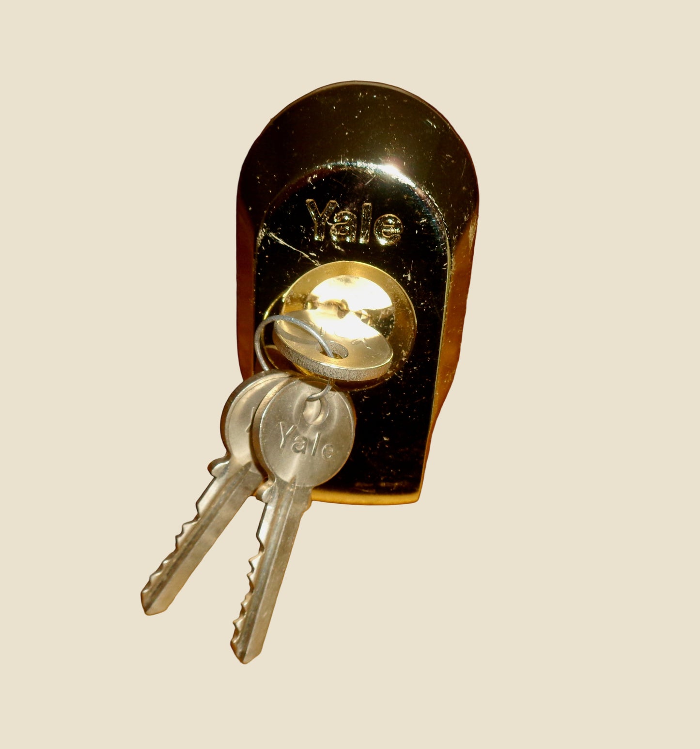 Preowned Yale BS3621 Insurance Brass Deadlock Night Latch. Brand New Old Stock