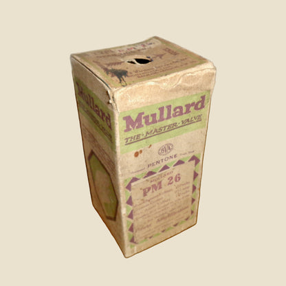 1920s Mullard PM26 Radio Pentone Valve In Its Original Box