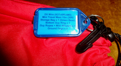 Preowned DX Wire Mini Travel Mast Accessories By Sotabeams