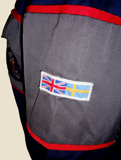 Saab UK Mechanics Workwear Jacket And Trousers. Chest Size 45 Inches and 34 Inch Waist