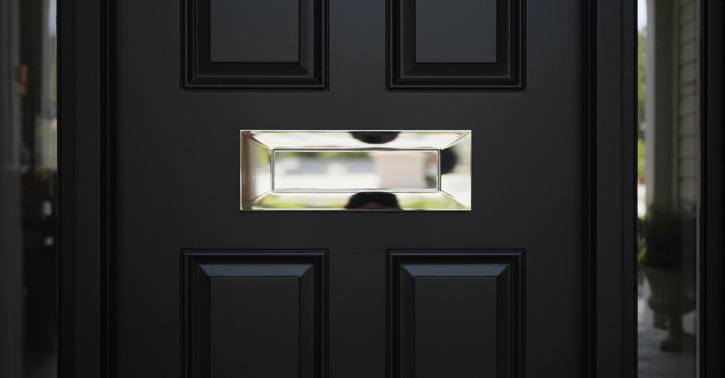 Steelworx Bright Stainless G316 Letter Plate SWE 1036S/BSS 257x80x3mm. 220mm C/C Bolt