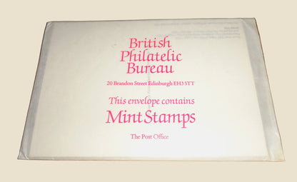 1985 Set of Four PHQ 85 Postcards Of Royal Mail 350 Years Of Service