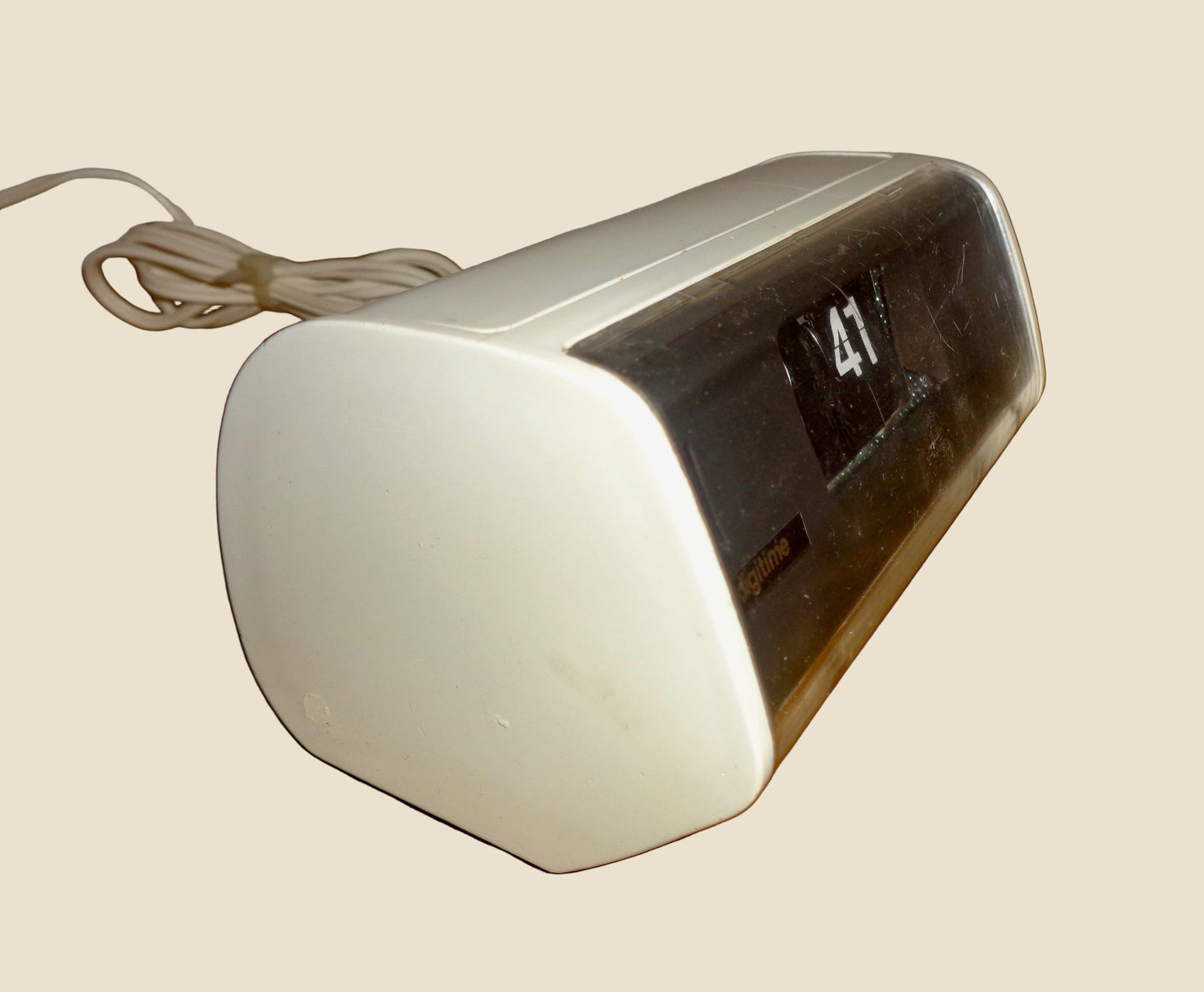 1960s Pifco No.930 Digitime White Flip Clock 200/250V 50Hz