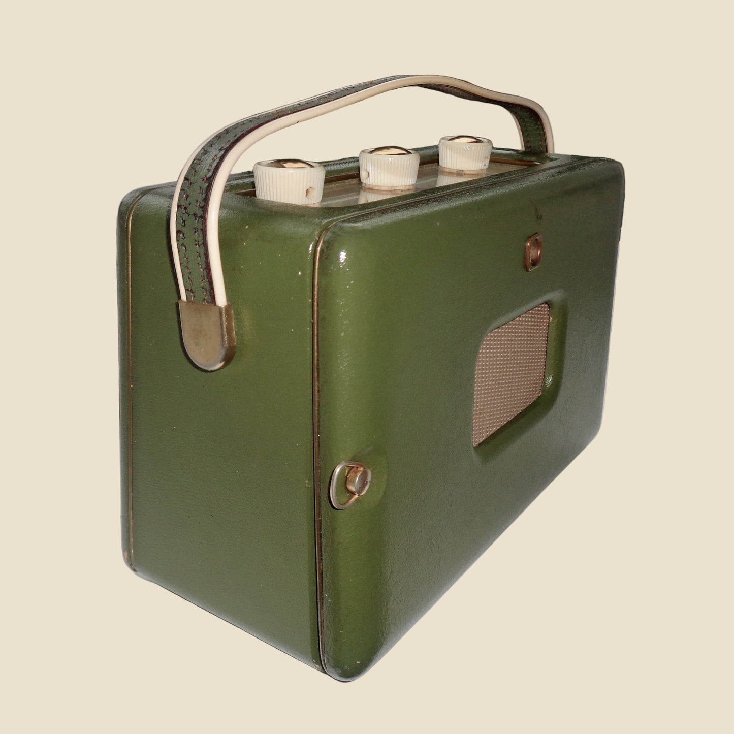 1960s Roberts Green R300 Transistor Portable Radio