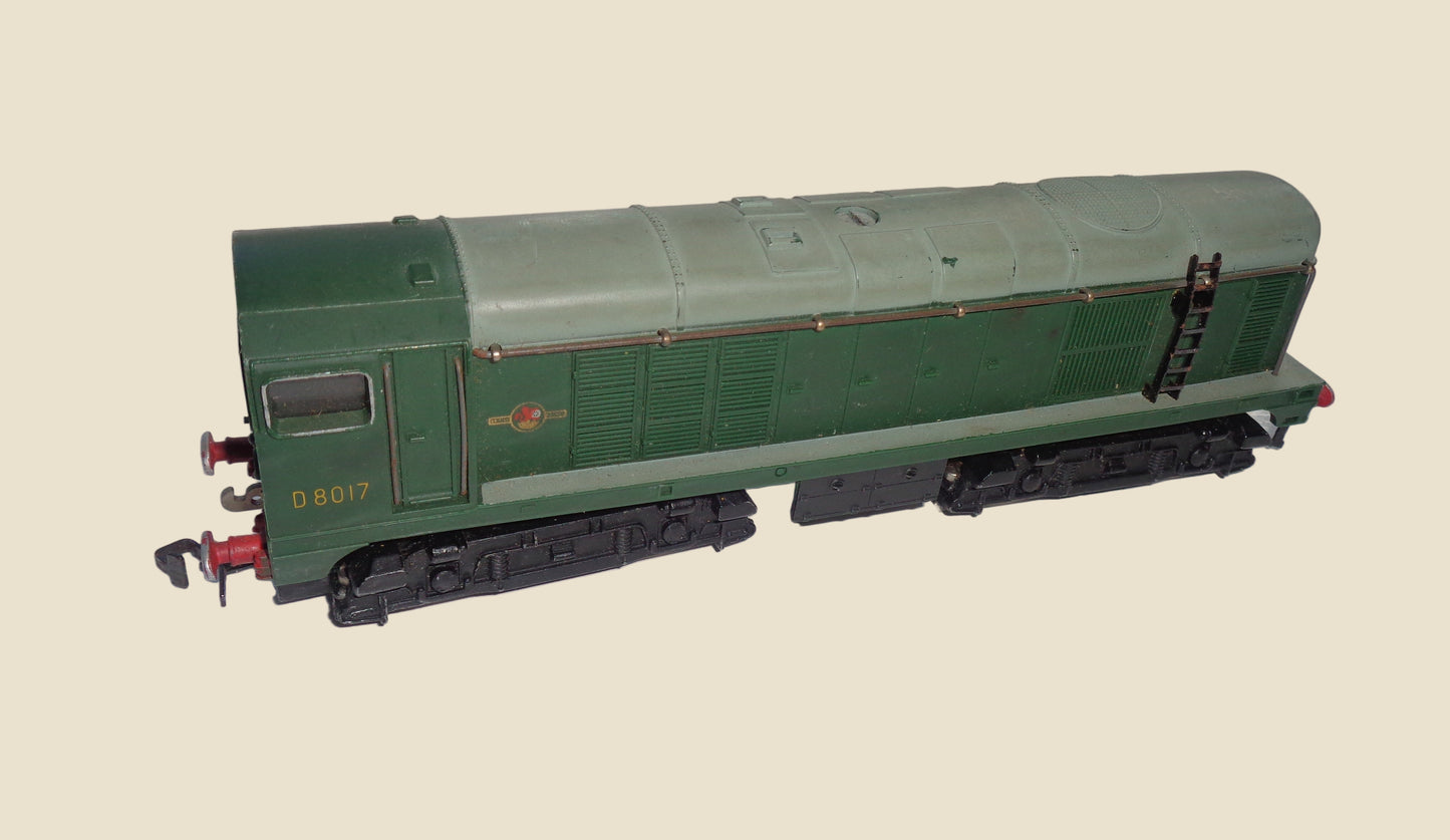 Vintage OO-Gauge Hornby Dublo 2230 Class 20 D8017 Diesel Locomotive