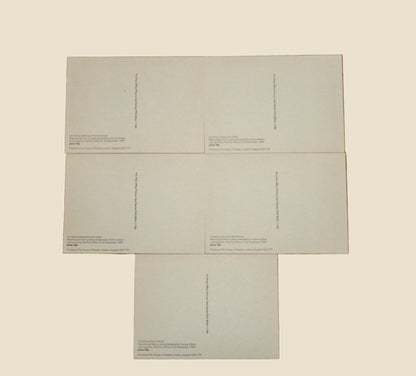 Set of Five PHQ 80 Postcards Of Christmas 1984 Stamps Designed by Yvonne Gilbert