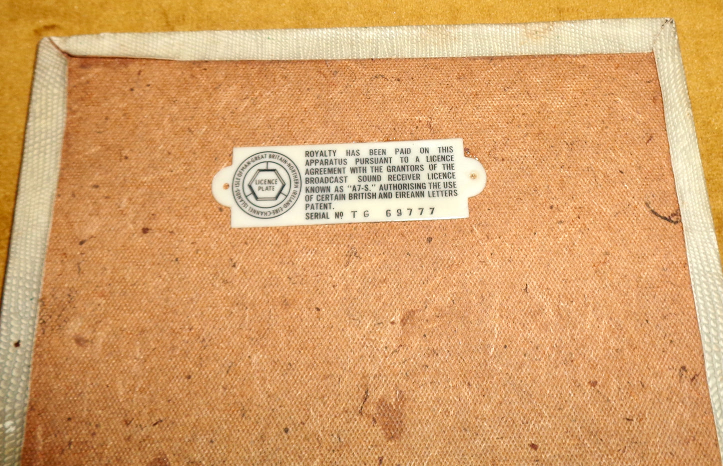 1950s Vintage Ecko BP257 MW/LW Portable Valve Radio