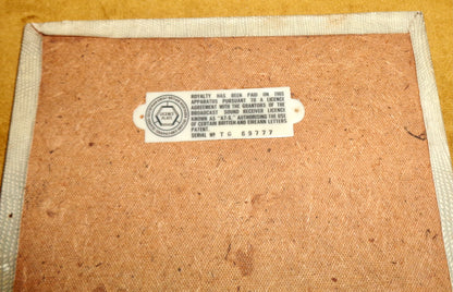 1950s Vintage Ecko BP257 MW/LW Portable Valve Radio