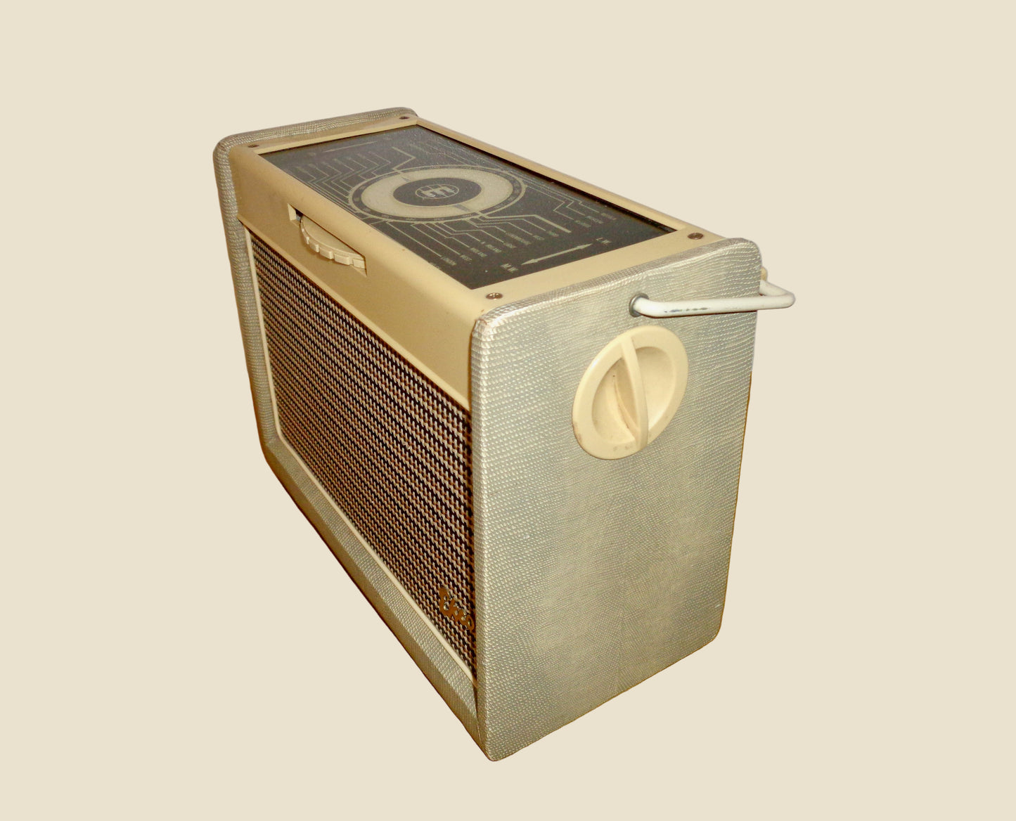 1950s Vintage Ecko BP257 MW/LW Portable Valve Radio