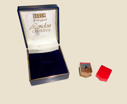 Vintage Decca London Super Gold Cartridge New Old Stock Serial Number SG2-1059