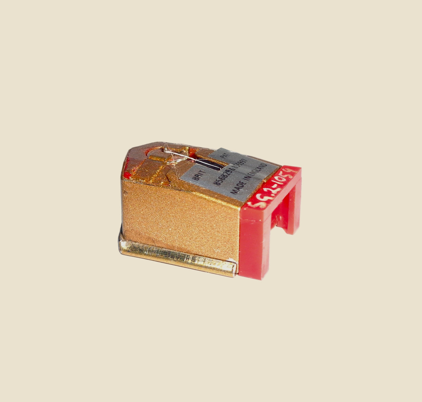 Vintage Decca London Super Gold Cartridge New Old Stock Serial Number SG2-1059