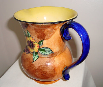 Art Deco H&K Tunstall Viola Pattern Jug/ Vase