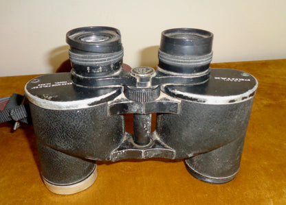 1960s Asahi Pentax Binoculars Model N0.556 8x40 Wide Field For Spares Or Repairs