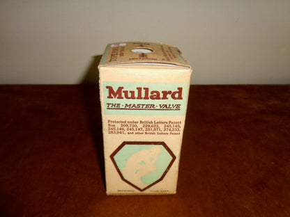 1920s Mullard PM1 LF Radio Triode Valve In Its Original Box
