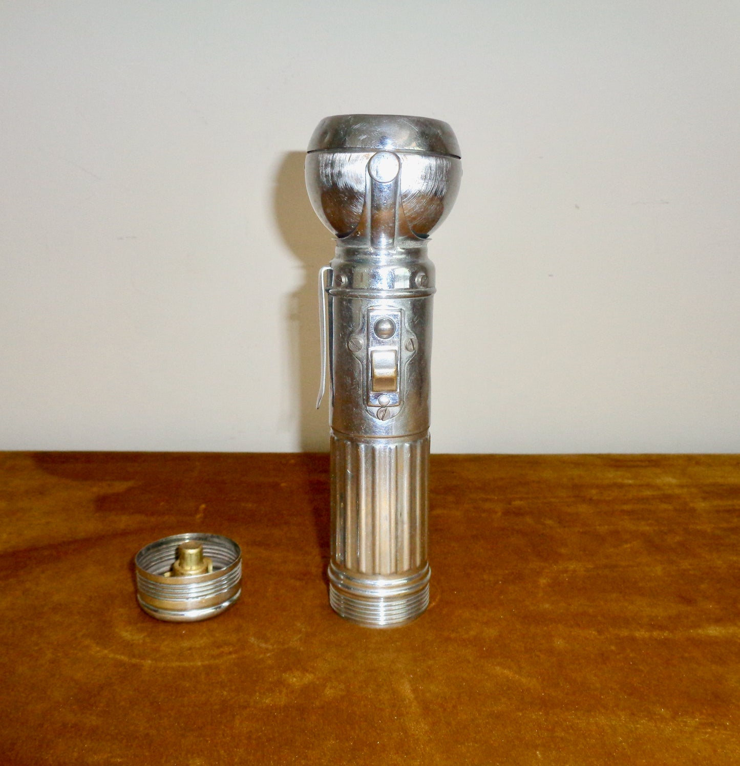 1950s Vintage Pifco Chrome Torch With Swivel Head