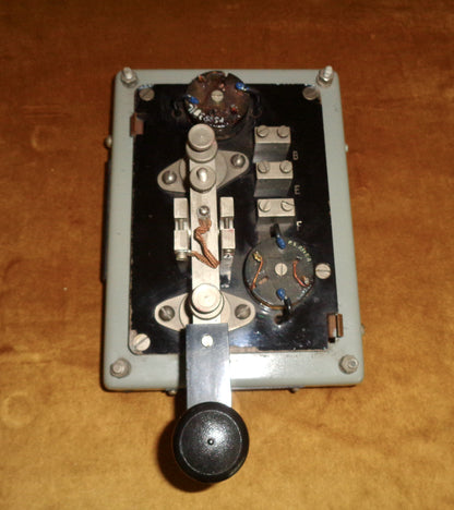 WW2 Marconi Marine 365A Transmitting Morse Key By MIMCo