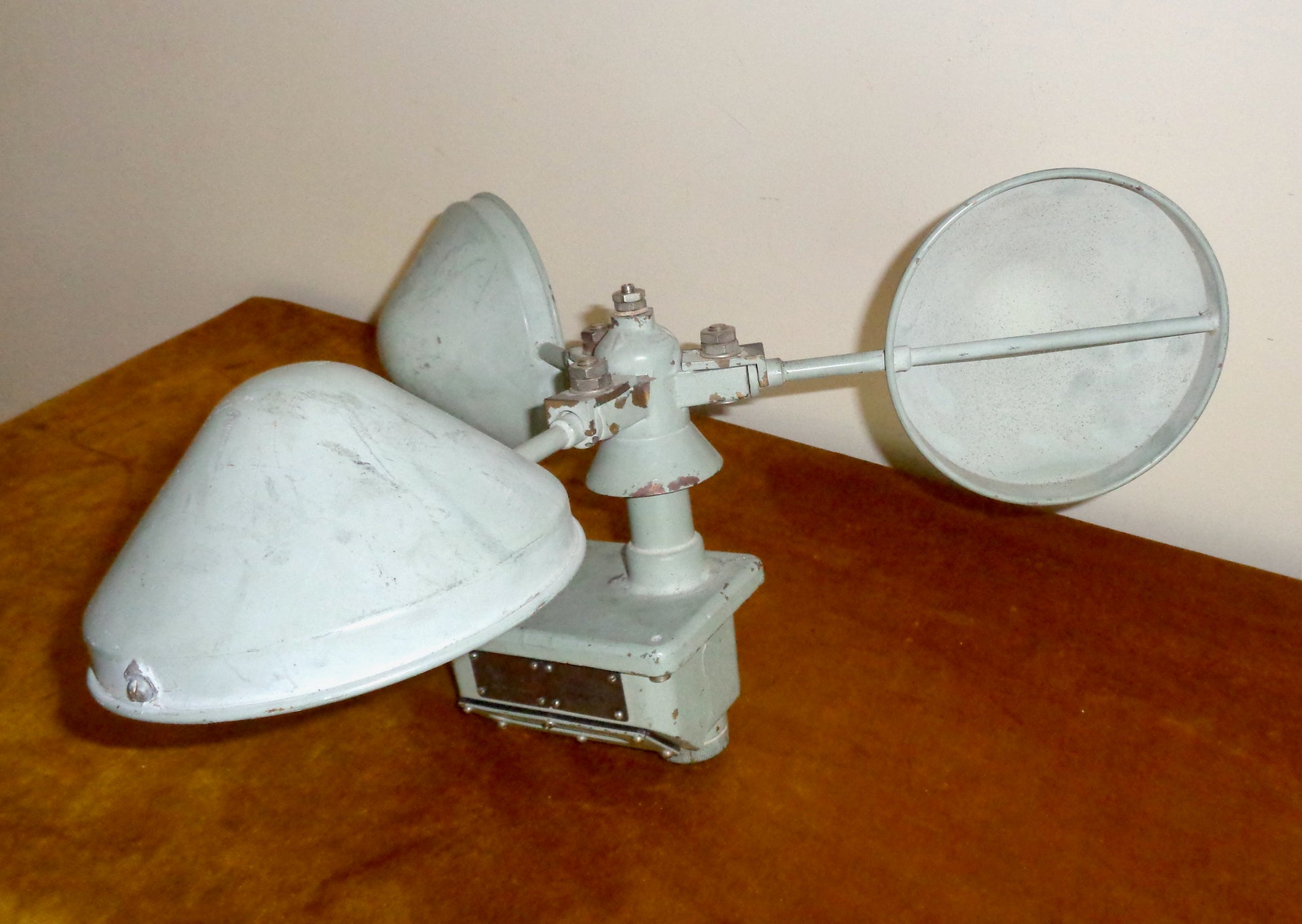 Vintage Casella W1208/1 Counter Three Cup Anemometer