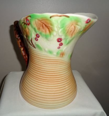 1950s SylvaC Autumn Art Pottery Jug/Pitcher Pattern 1556