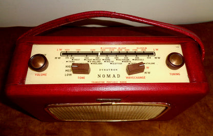 1960s Dynatron Nomad TP11 Vintage Portable Transistor Radio