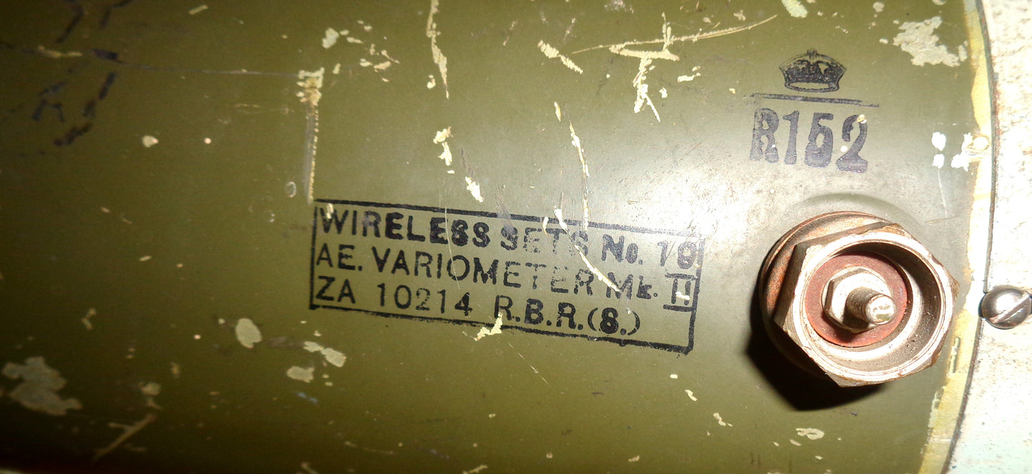 WW2 Wireless Set No. 19 MKII Aerial Variometer