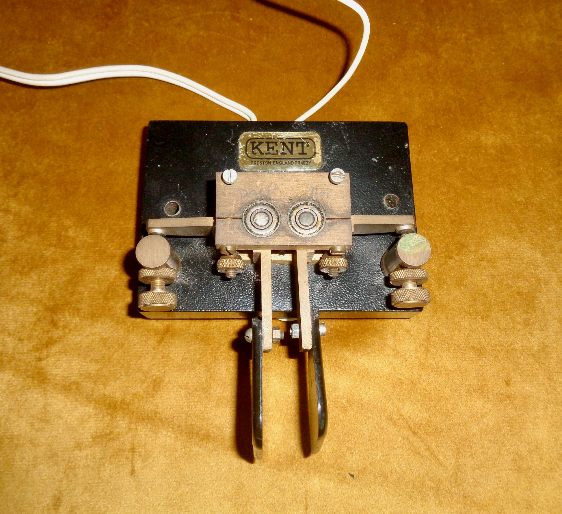 Vintage Kent Twin Paddle Morse Key