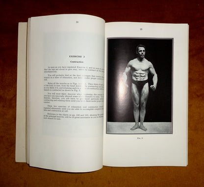 Original 1940s Book Muscle Control By Maxick