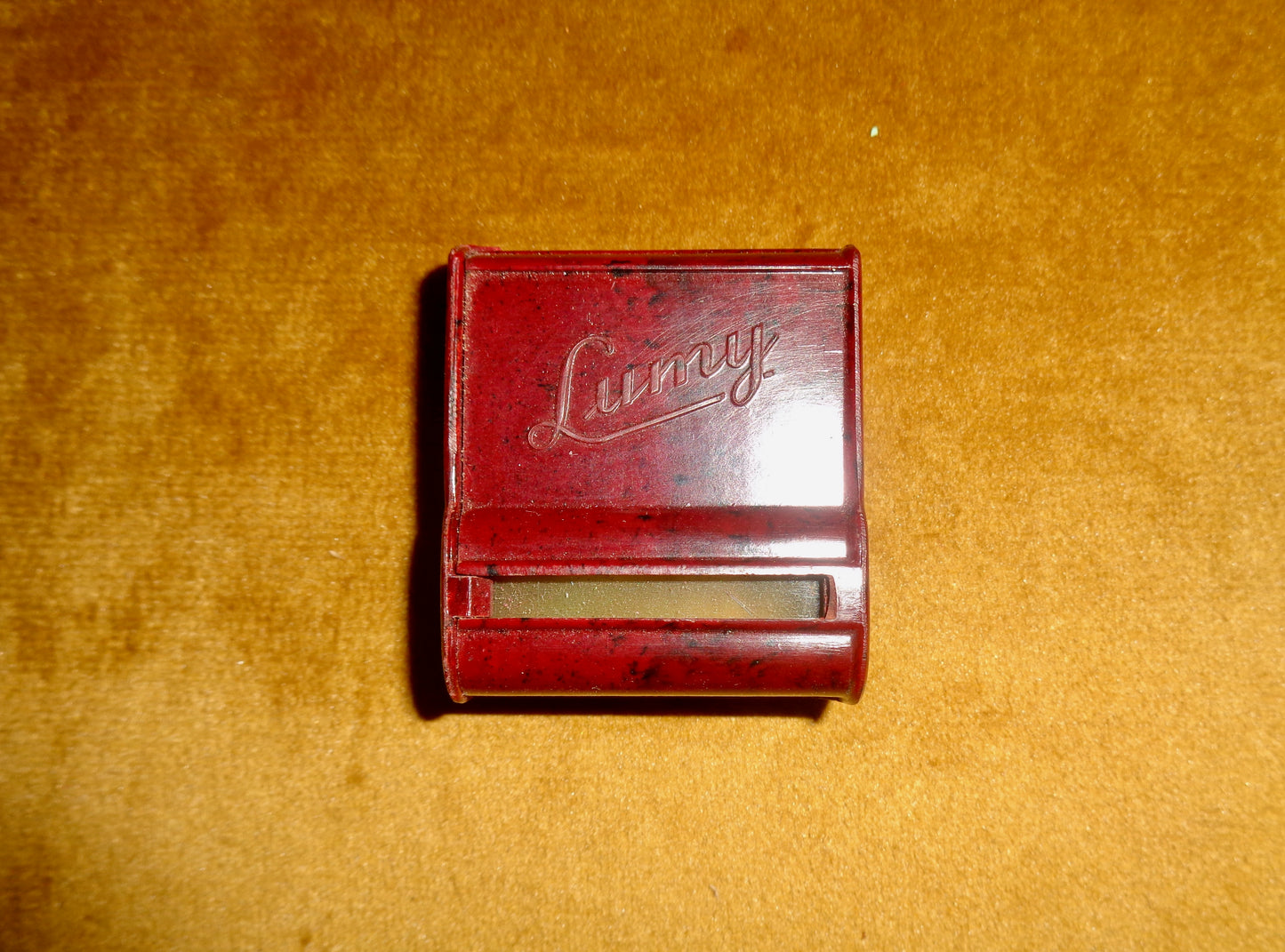 1930s Red Bakelite Lumy Light Extinction Meter In Its Original Box