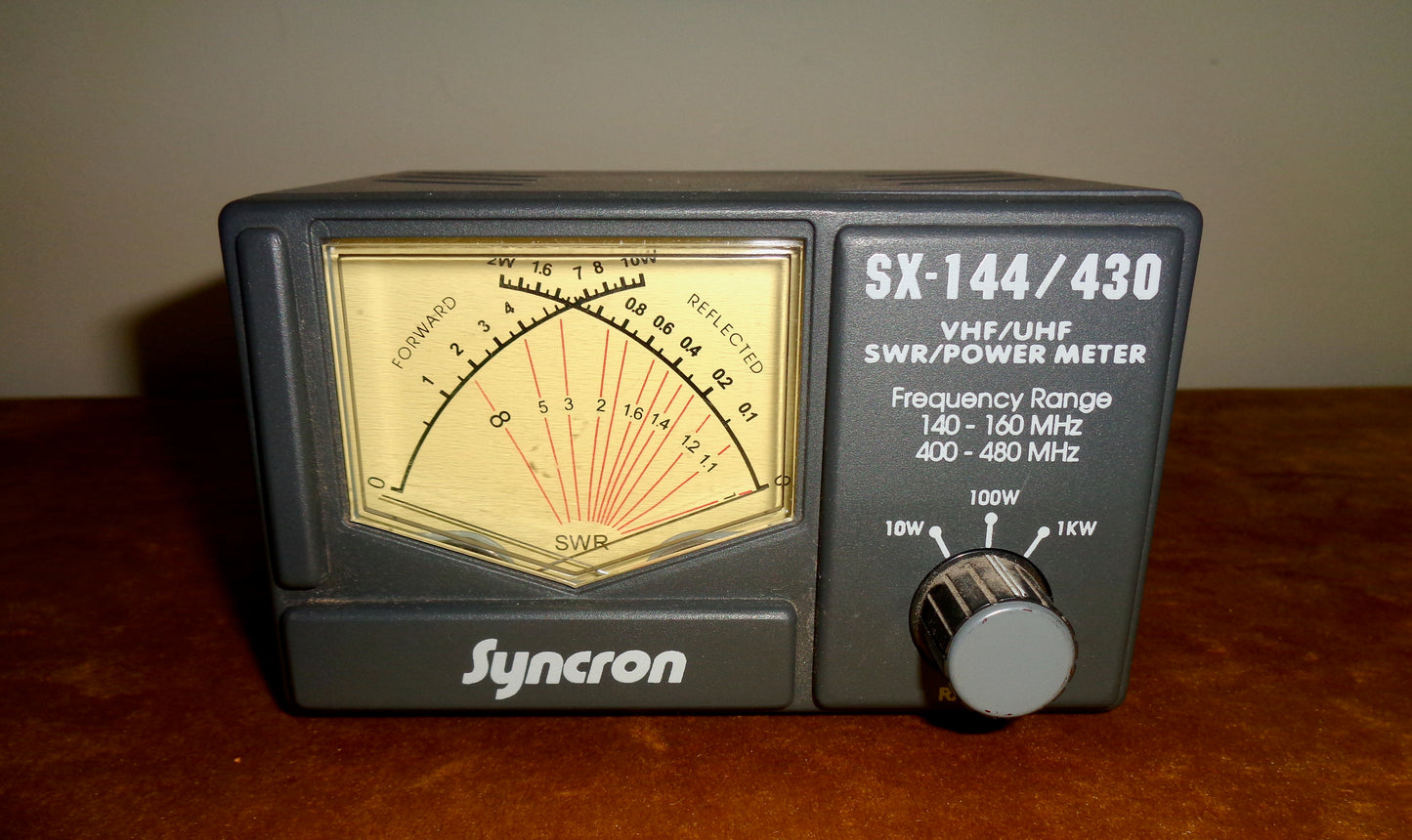 Syncron SX-144/430 VHF/UHF SWR / Power Meter