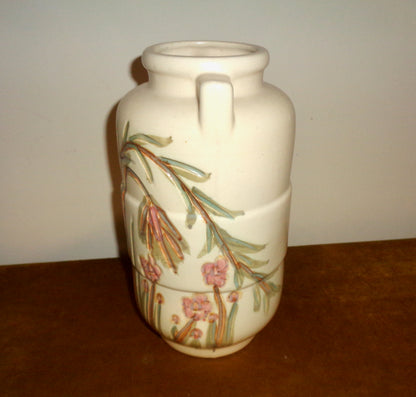 1930s Art Pottery Greek Urn Floral Vase