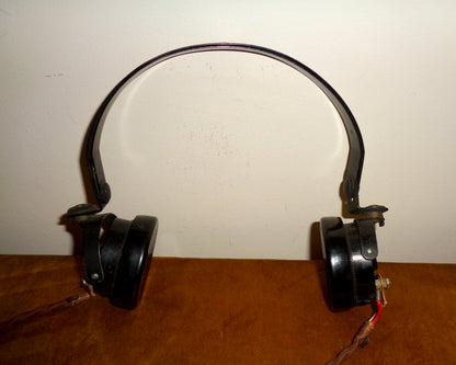 WW2 DLR No.1 Headphones 4035A With End Connectors