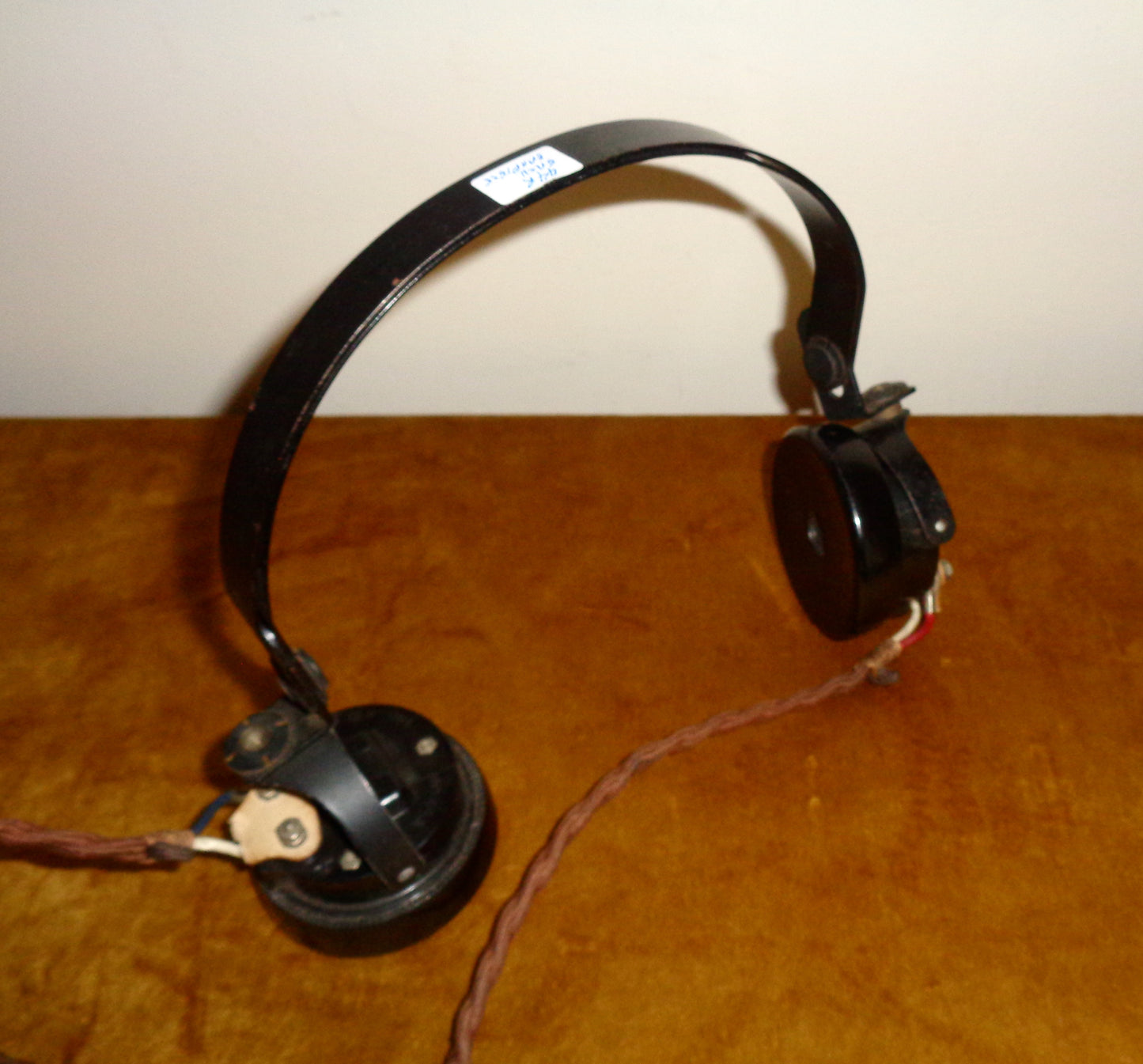 WW2 DLR No.1 Headphones 4035A With End Connectors