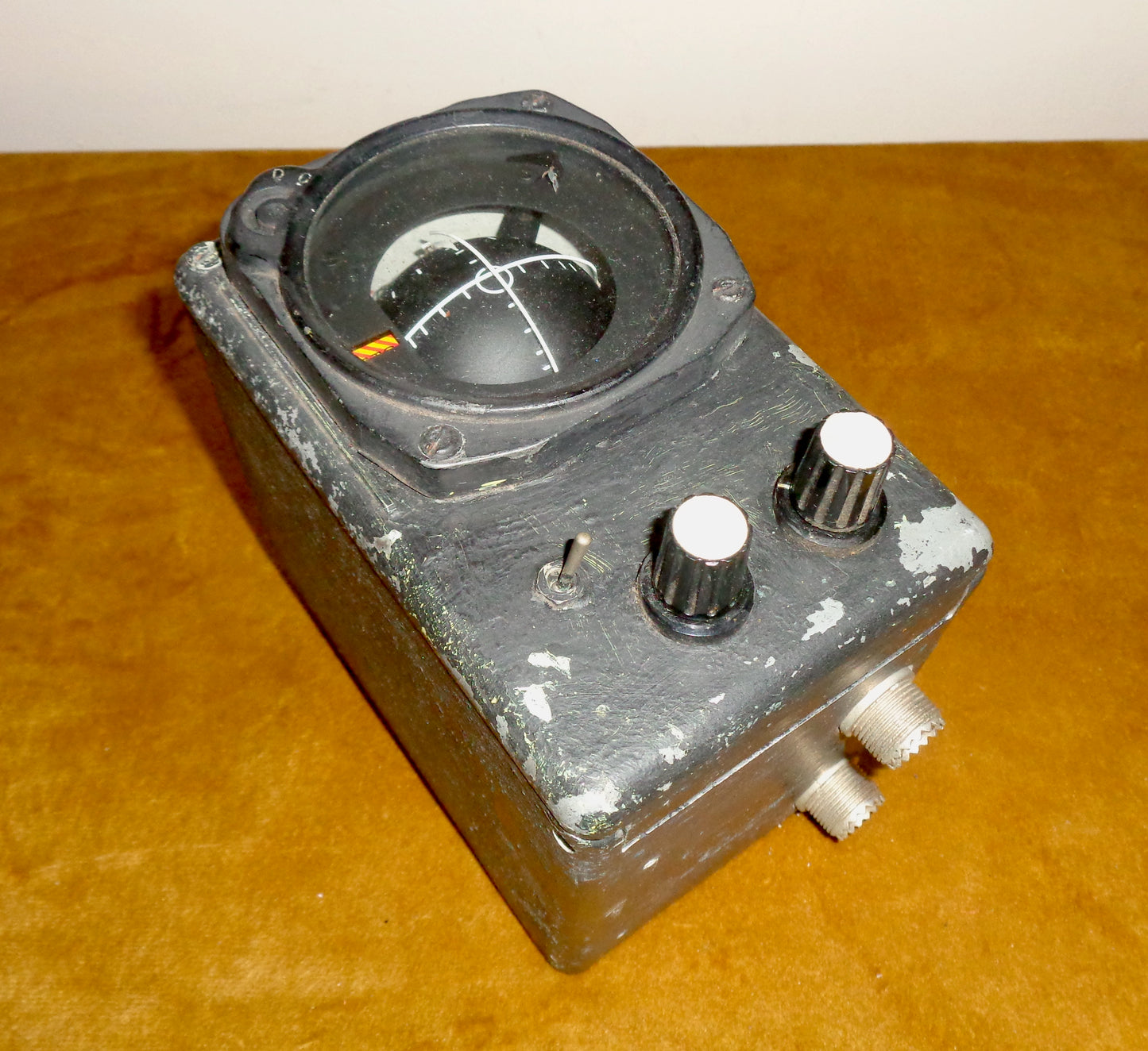 Vintage Attitude indicator Artificial Horizon Flight Instrument