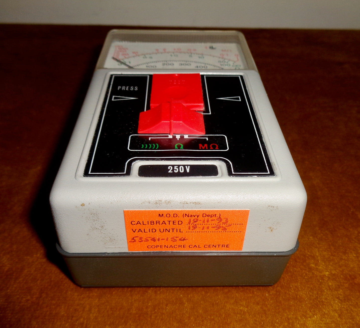 Vintage Metrohm Model 9A Insulation & Continuity Tester Ex MOD