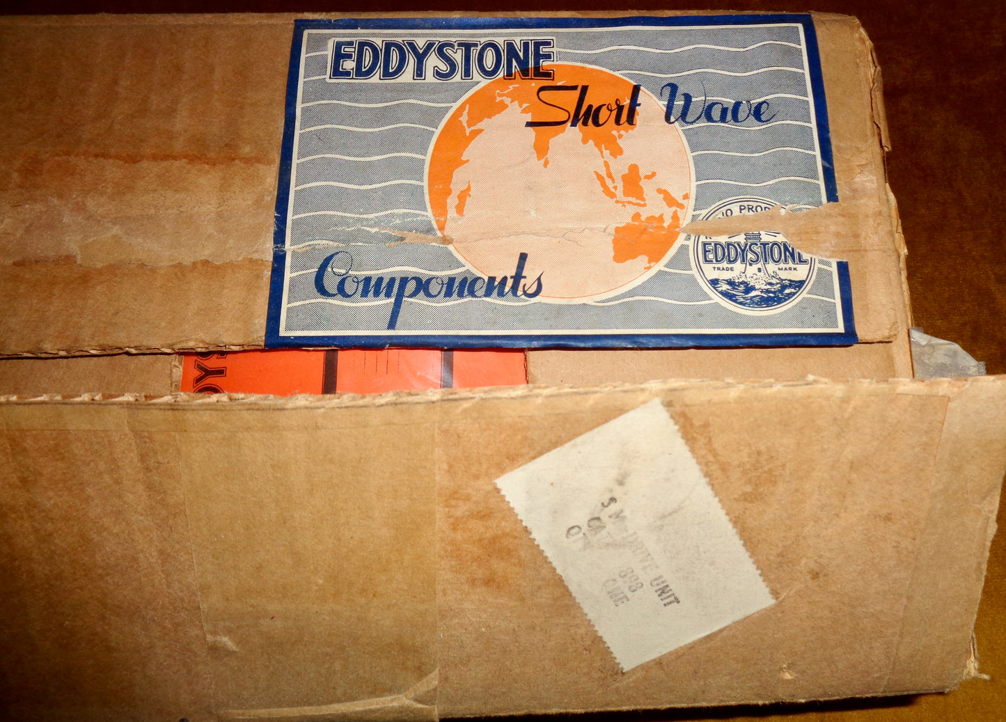 NOS 1960s Eddystone Geared Slow Motion Drive And Dial Assembly Number 898