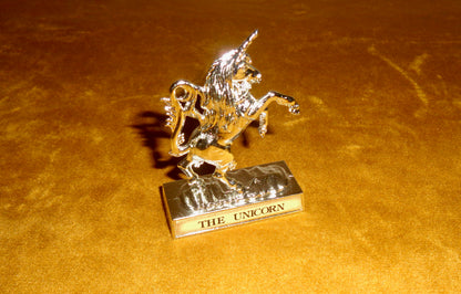 1975 The Unicorn Matchbox Lesney Miniature Heritage British Inn Pub Sign