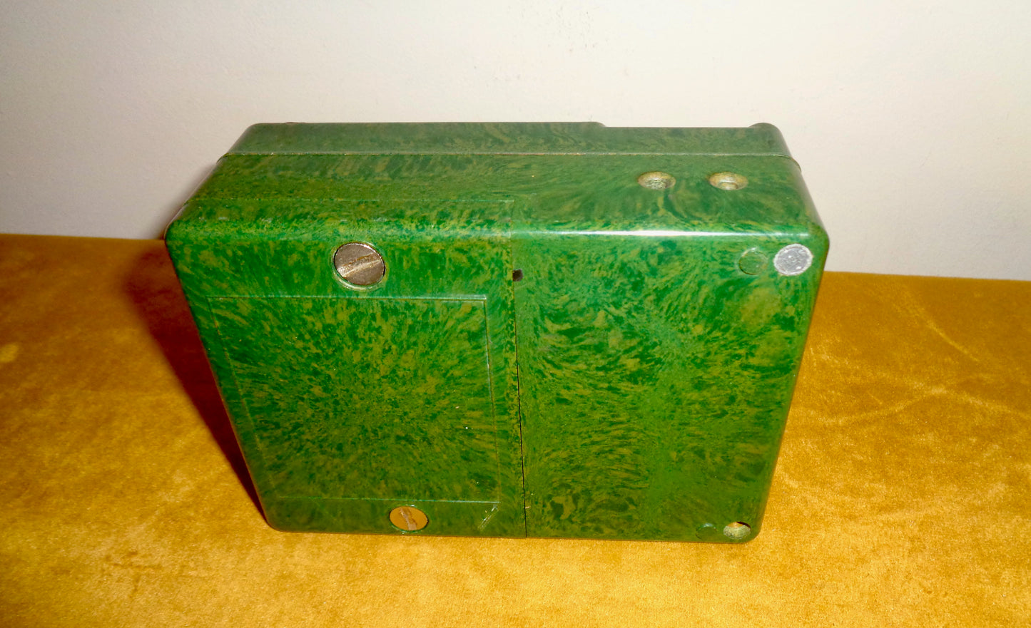 1950s Green Bakelite Megger Circuit Testing Ohmmeter By Evershed & Vignoles