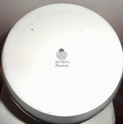 Vintage Royal Worcester Evesham Gold 2 Pint Storage Jar / Marmite Pot / Cooking Pot