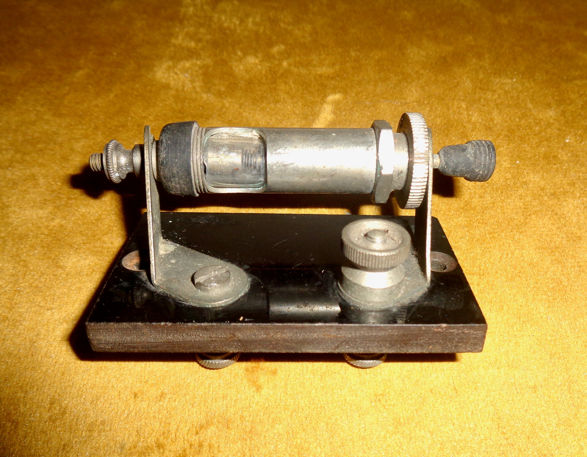 1920s Crystal Set Cat's Whisker Detector / Holder