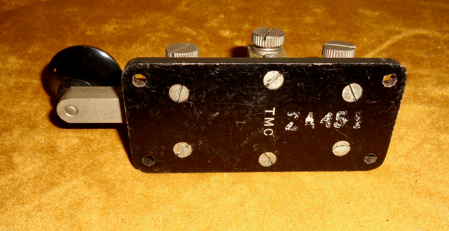 1940 TMC Group 1 No.2 Key WT 8 Amp WW2 Military Morse Key ZA4511