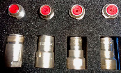 Greenpar RF Coaxial Connectors Interseries Adapter Kit In Its Case