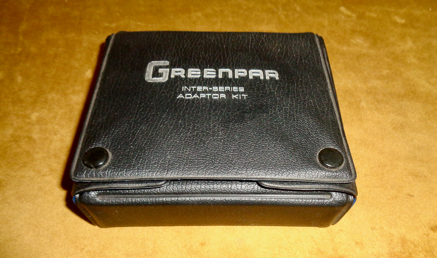 Greenpar RF Coaxial Connectors Interseries Adapter Kit In Its Case