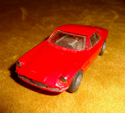 1960s Minic Motorways Ferrari 500 Superfast M1576 Red Racing Sports Car