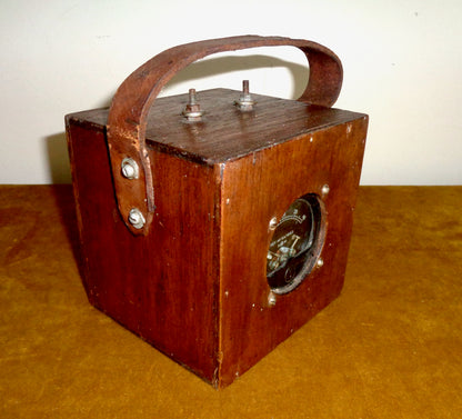 WW2 Air Ministry Voltmeter 5A/1693 In A Wooden Box