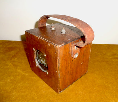 WW2 Air Ministry Voltmeter 5A/1693 In A Wooden Box