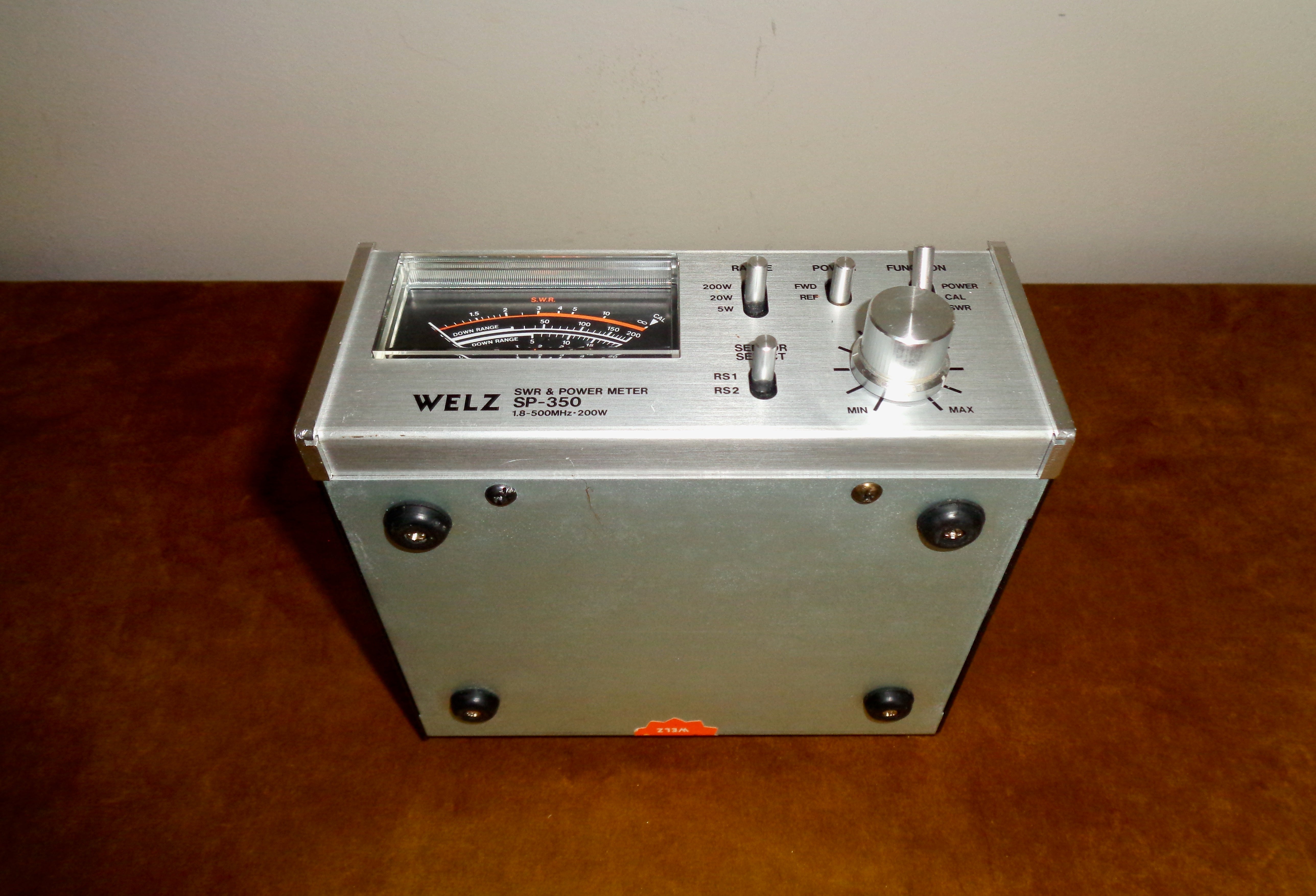 Welz SP 350 SWR and Power Meter 1.8-500MHz 200W