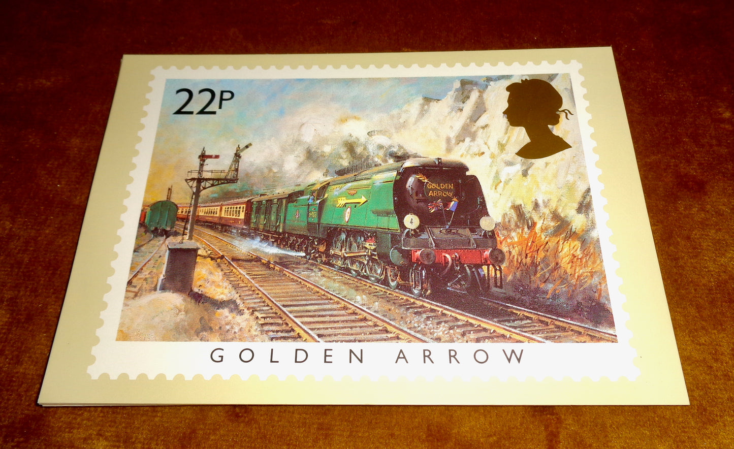 1985 Set of Five PHQ 81 Postcards Of Famous Trains